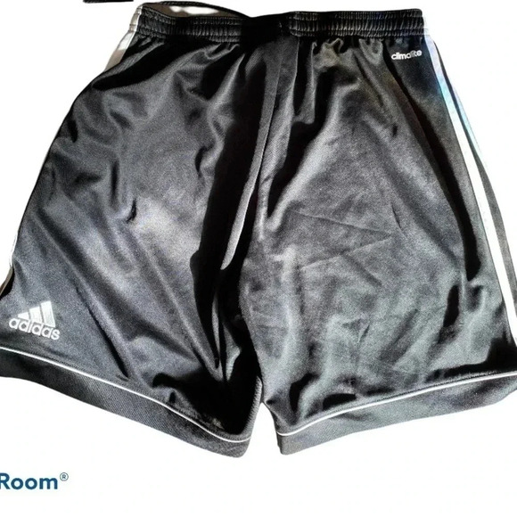 Adidas  climalite logo drawings unisex shorts Sz M - Picture 2 of 8